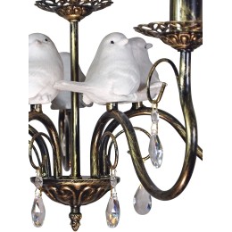 Люстра Петрасвет S1298-5, 5хЕ14 макс, 60Вт