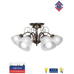 Люстра Петрасвет S2203-5, 5хЕ27 макс, 60Вт