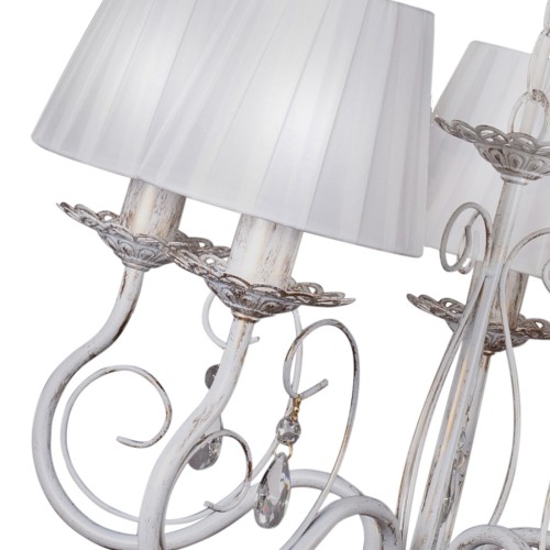 Люстра подвесная 5 ламп с абажурами S1003-5