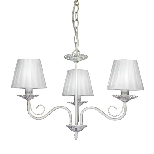 Люстра подвесная 3 лампы с абажурами S1158-3